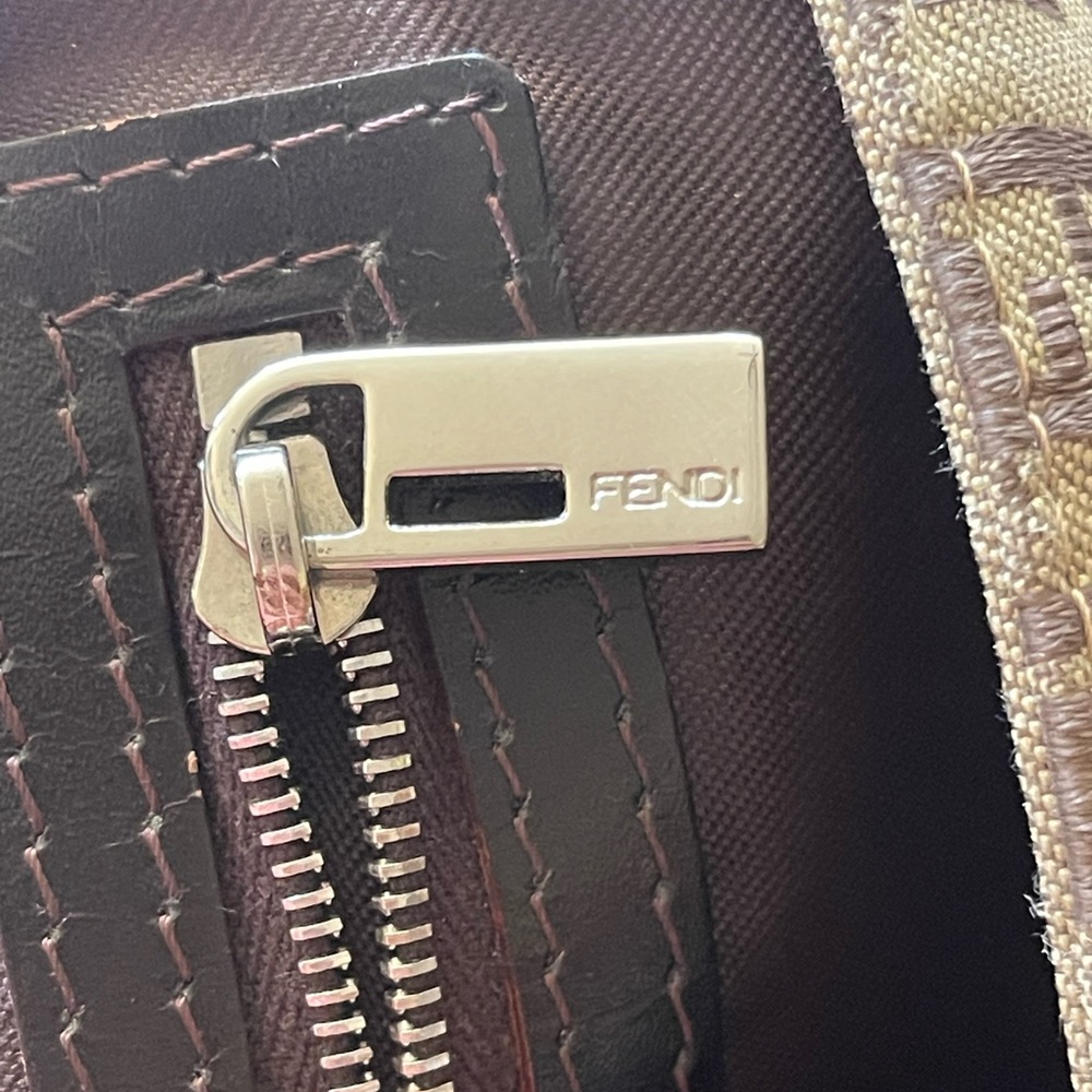 Fendi MAMMA BAGUETTE CLOTH HANDBAG - Picture 4 of 10
